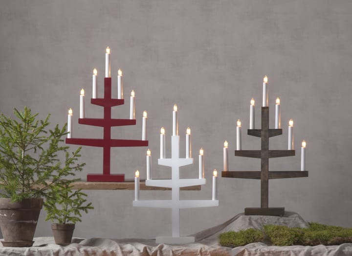 Candelabro de adviento Trapp 54 cm, Marrón Star Trading