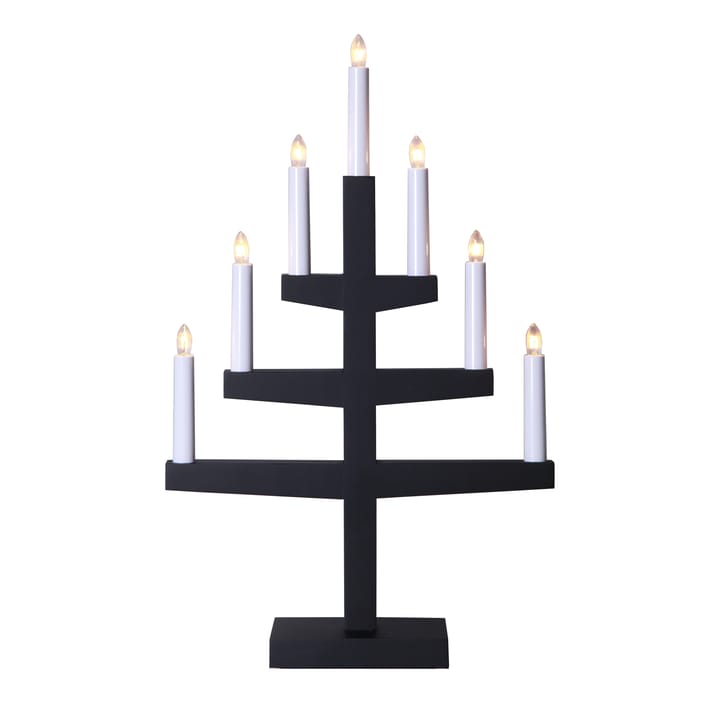 Candelabro de adviento Trapp 54 cm - negro - Star Trading