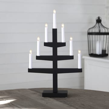 Candelabro de adviento Trapp 54 cm - negro - Star Trading