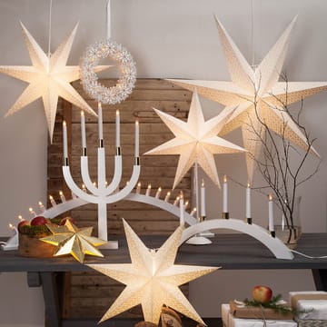 Estrella de Adviento Dot 100 cm - blanco - Star Trading