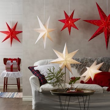 Estrella de Adviento Sensy 54 cm - blanco - Star Trading