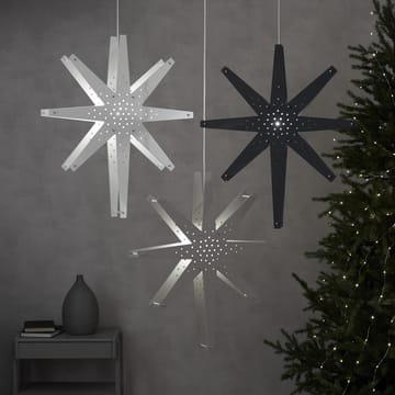 Estrella de Adviento Tall 60x70 cm - gris grafito - Star Trading