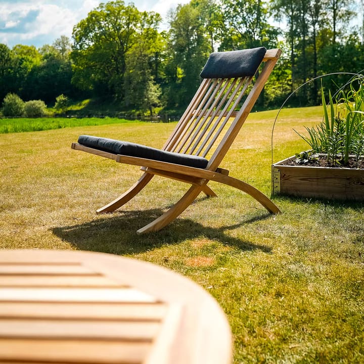 Cojín de asiento y cuello Muskö, Negro Stockamöllan