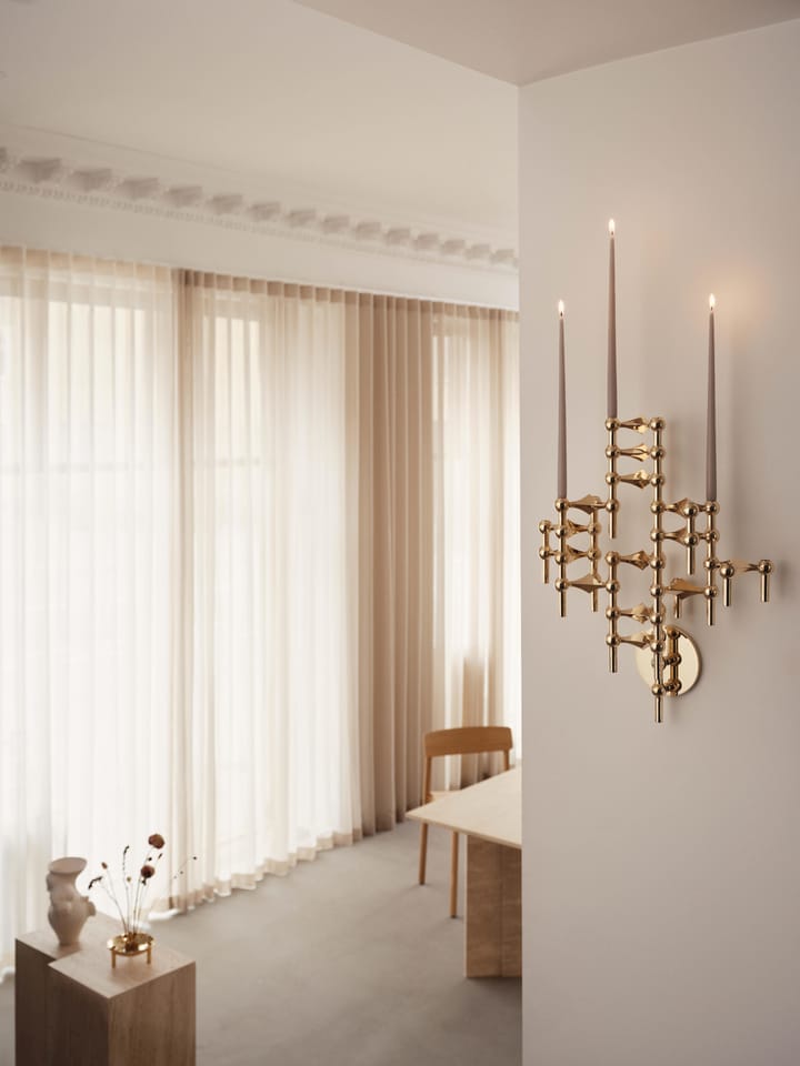 Candelabro de pared STOFF Nagel - Latón - STOFF