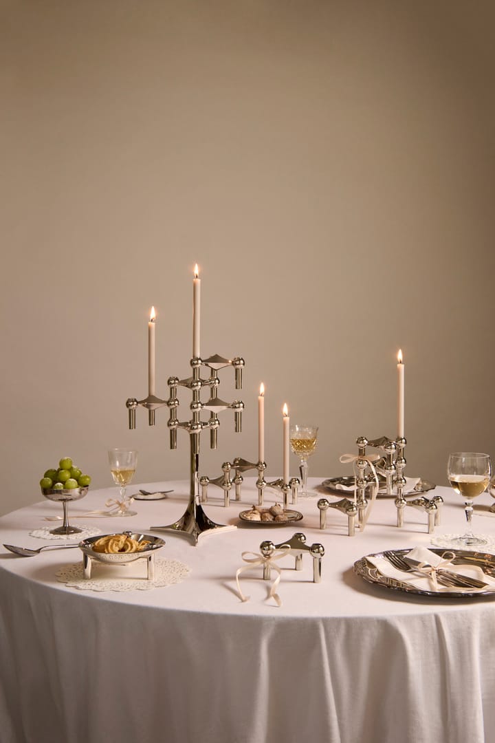 Candelabro Nagel, cromo STOFF