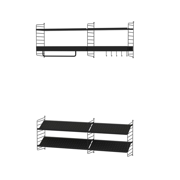 Entrada String negro - Combinación H String