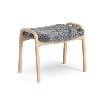 Reposapiés infantil Lamini haya lacada/piel de oveja - Scandinavian Grey (gris) - Swedese