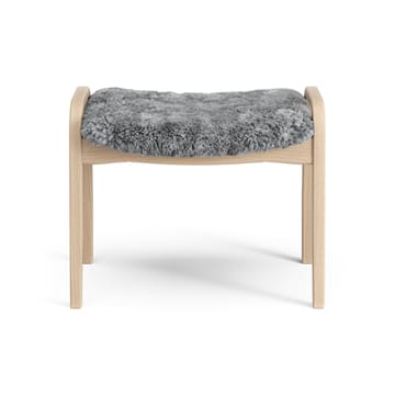 Reposapiés infantil Lamini haya lacada/piel de oveja - Scandinavian Grey (gris) - Swedese