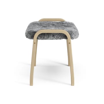 Reposapiés infantil Lamini roble lacado/piel de oveja - Scandinavian Grey (gris) - Swedese