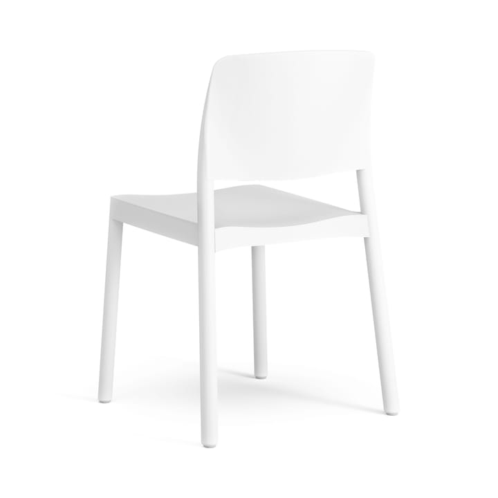 Silla Grace, fresno lacado blanco Swedese