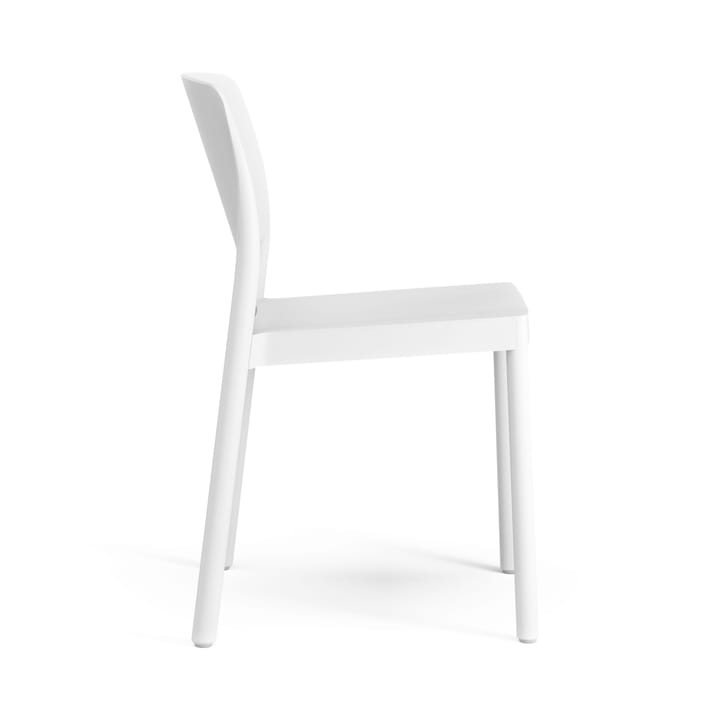 Silla Grace, fresno lacado blanco Swedese