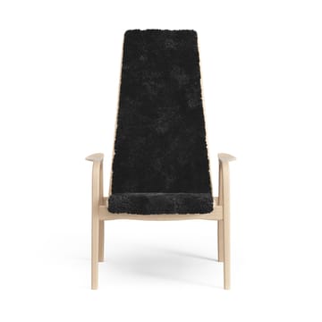 Sillón infantil Lamini haya lacada/piel de oveja - Black (negro) - Swedese