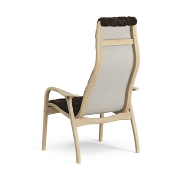 Sillón infantil Lamini roble lacado/piel de oveja - Espresso (marrón) - Swedese