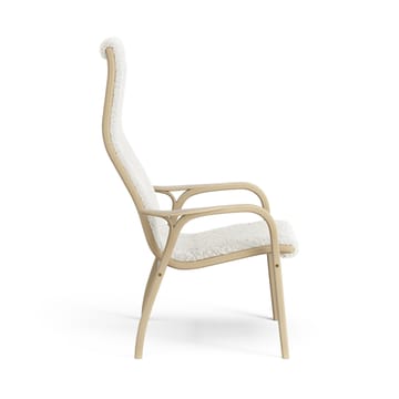 Sillón infantil Lamini roble lacado/piel de oveja - Offwhite (blanco) - Swedese