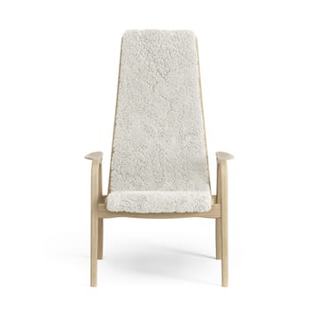 Sillón infantil Lamini roble lacado/piel de oveja - Offwhite (blanco) - Swedese