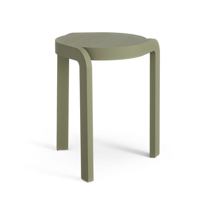 Taburete Spin H44 cm, Fresno-moss green Swedese