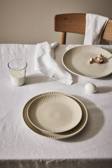 Plato Granada Ø22 cm - Crema-beige - Tell Me More