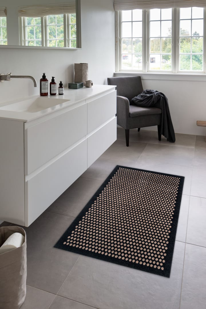 Alfombra Dot - Black-sand, 90x130 cm - tica copenhagen