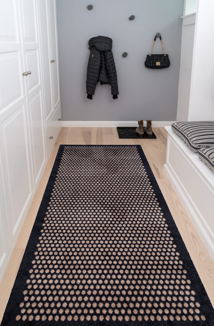 Alfombra Dot, Black-sand, 90x200 cm tica copenhagen