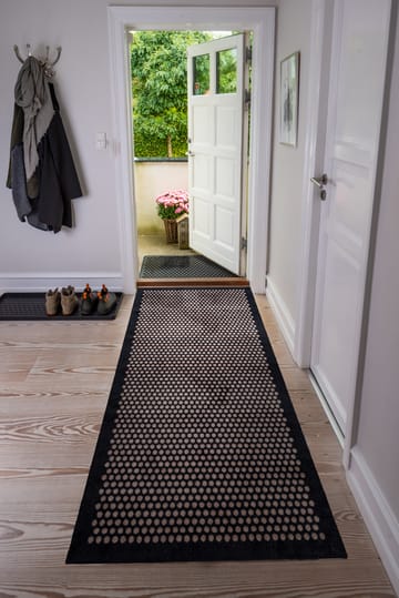 Alfombra Dot - Black-sand, 90x200 cm - tica copenhagen