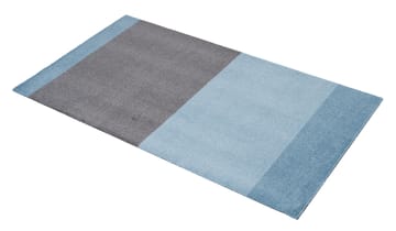 Alfombra Stripes by tica, horizontal - Blue-steel grey, 67x120 cm - tica copenhagen