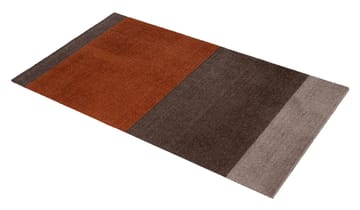 Alfombra Stripes by tica, horizontal - Brown-terrakotta 67x120 cm - tica copenhagen