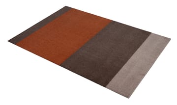 Alfombra Stripes by tica, horizontal - Brown-terrakotta 90x130 cm - tica copenhagen