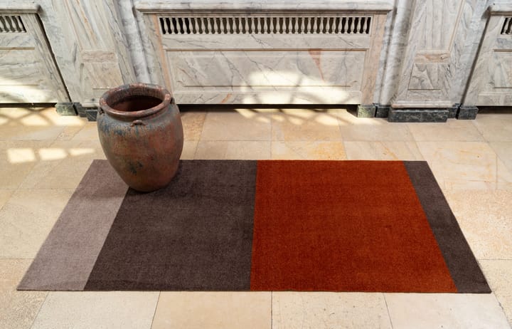 Alfombra Stripes by tica, horizontal, Brown-terrakotta 90x200 cm tica copenhagen