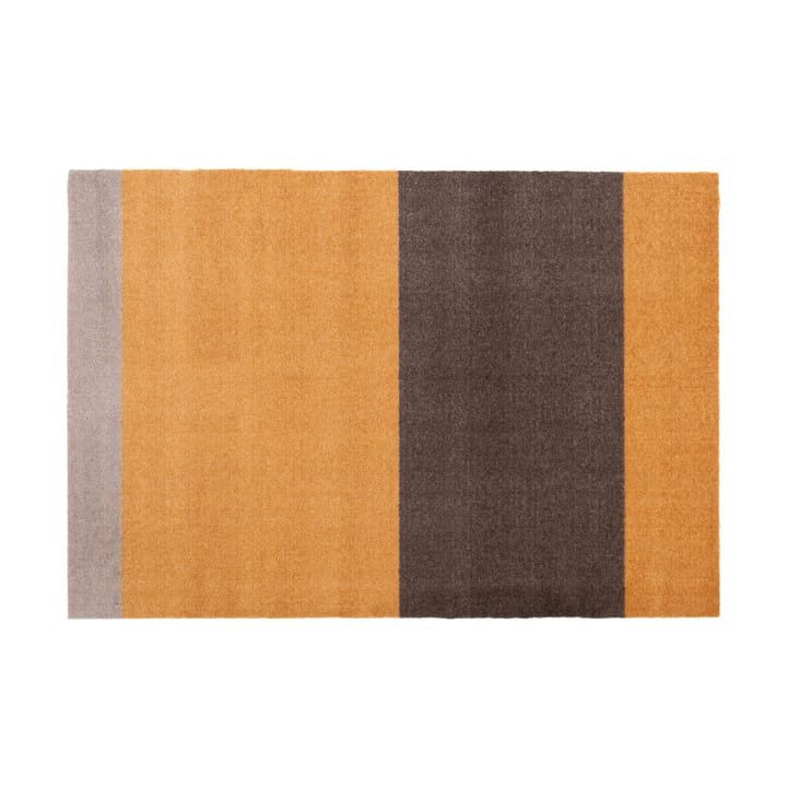 Alfombra Stripes by tica, horizontal - Dijon-brown-sand, 90x130 cm - Tica copenhagen