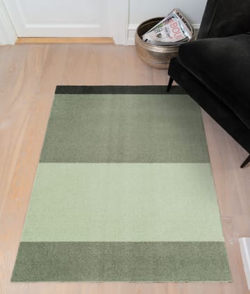 Alfombra Stripes by tica, horizontal - Green, 67x120 cm - tica copenhagen