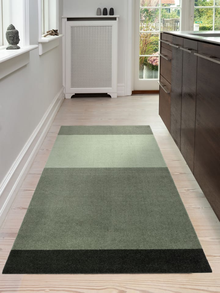 Alfombra Stripes by tica, horizontal, Green, 90x200 cm tica copenhagen