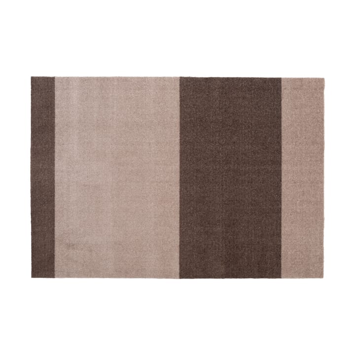 Alfombra Stripes by tica, horizontal - Sand-brown, 90x130 cm - tica copenhagen