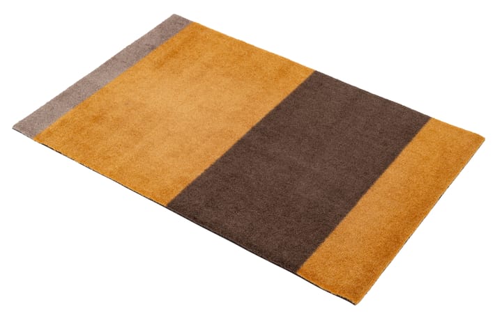 Felpudo Stripes by tica, horizontal, Dijon-brown-sand, 60x90 cm tica copenhagen