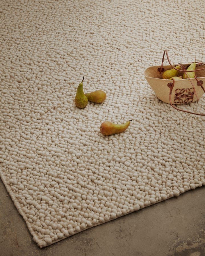 Alfombra de lana Andersdotter 200x300 cm, Beige-offwhite Tinted