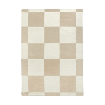 Alfombra de lana Hafstrom 170x240 cm - Beige-white - Tinted