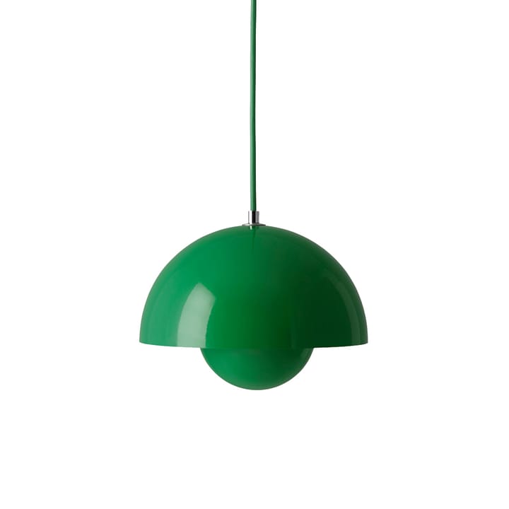 Lámpara colgante FlowerPot VP1 - Signal green - &Tradition