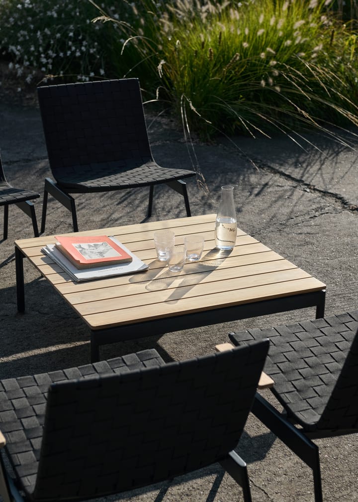 Mesa de centro Ville Outdoor AV50, Warm black-teak &Tradition