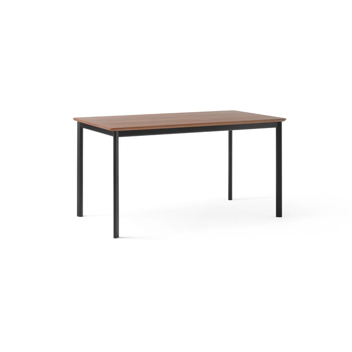 Mesa de comedor Drip HW115 83x143 cm - Black frame-clear lacq. walnut - &Tradition