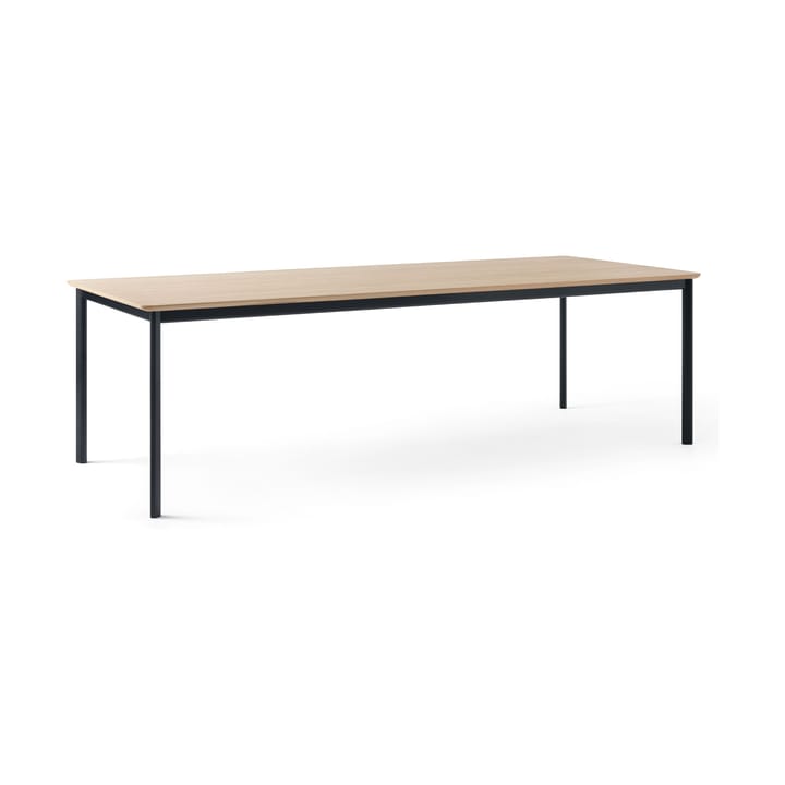 Mesa de comedor Drip HW117 103x253 cm - Black frame-clear lacq. oak - &Tradition