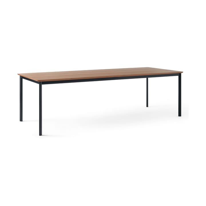 Mesa de comedor Drip HW117 103x253 cm - Black frame-clear lacq. walnut - &Tradition