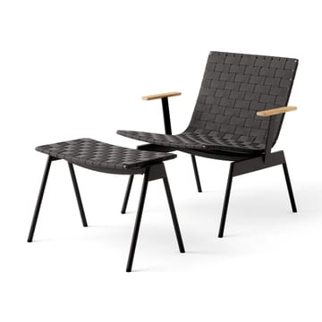 Reposapiés Ville Outdoor AV46  - Warm black - &Tradition