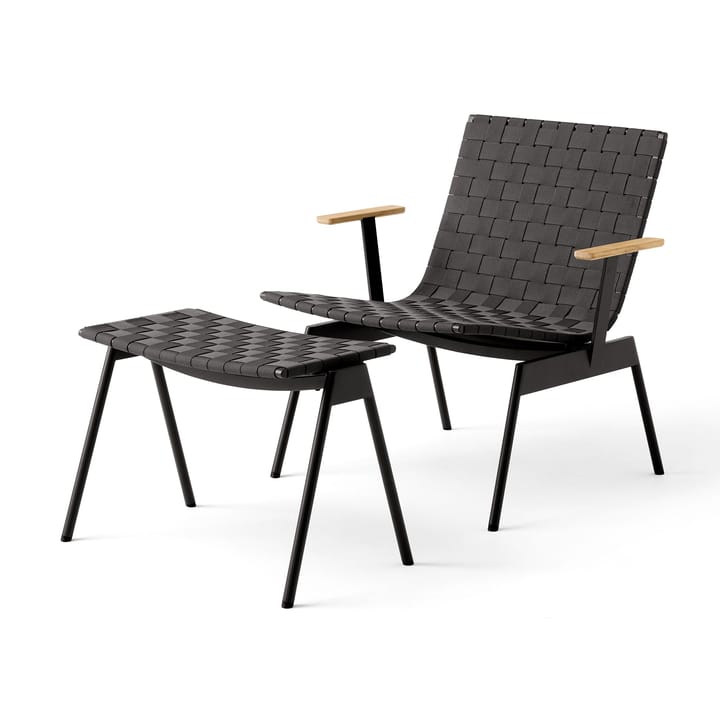 Reposapiés Ville Outdoor AV46 , Warm black &Tradition