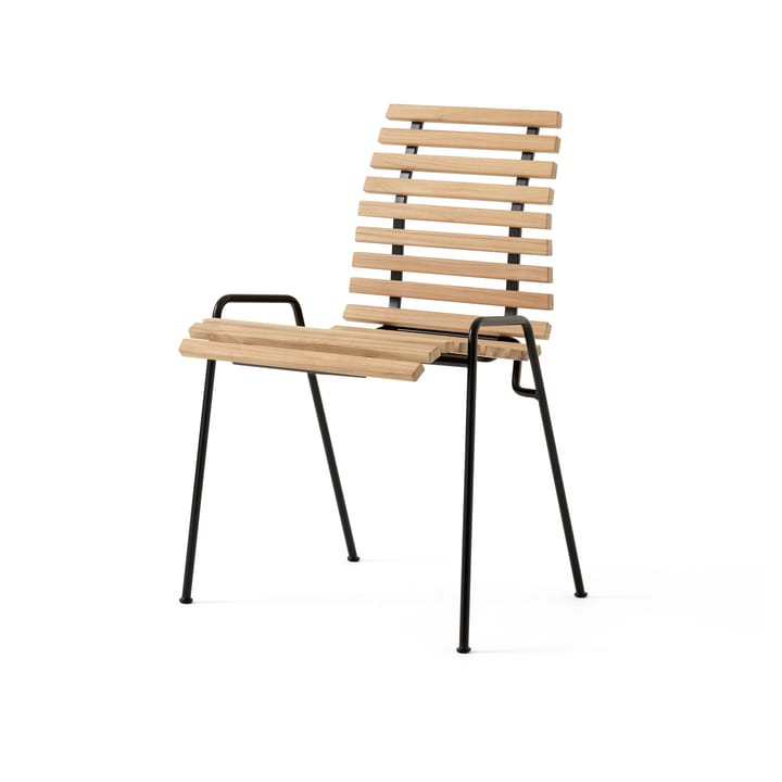 Silla auxiliar de terraza RFH RD4 - Teak-black - &Tradition