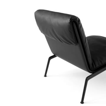 Sillón lounge Muno LN18 - Warm black-Noble leather Black - &Tradition