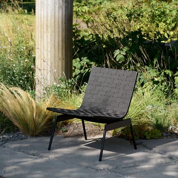 Sillón lounge Ville Outdoor AV44  - Warm black - &Tradition