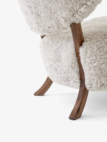 Sillón Wulff Lounge Chair ATD2 - nogal aceitado-Moonlight - &Tradition