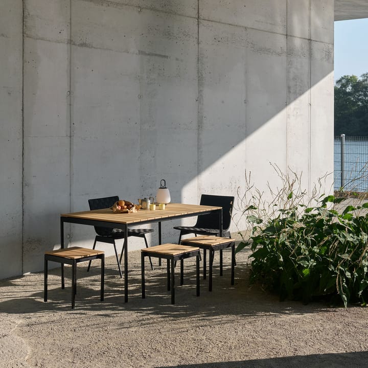 Taburete Ville Outdoor AV47 , Warm black &Tradition