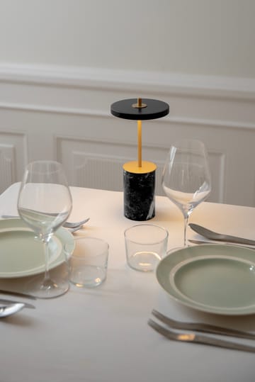 Lámpara de mesa Asteria Move Mini Ø12x25,5 cm - Black marble - Umage