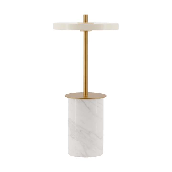 Lámpara de mesa Asteria Move Mini Ø12x25,5 cm - White marble - Umage