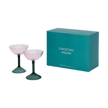 Set de regalo de copas Urban Nature Culture, 2-pack - Pink - URBAN NATURE CULTURE